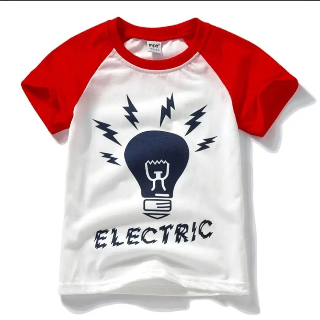 Electric/light Print Summer T Shirt