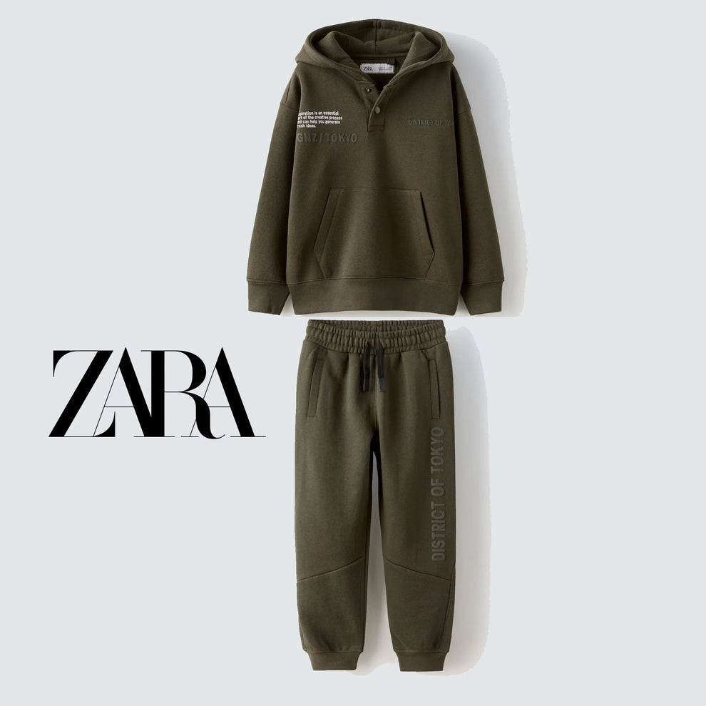 ZARA Boys District of Tokyo Tracksuit