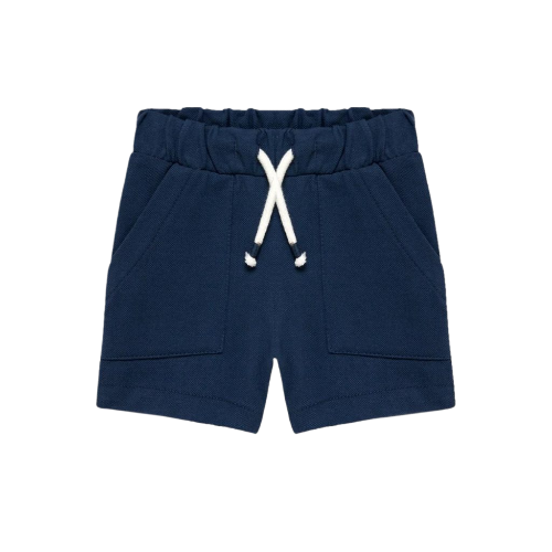 Blue Soft Breathable Terry Shorts