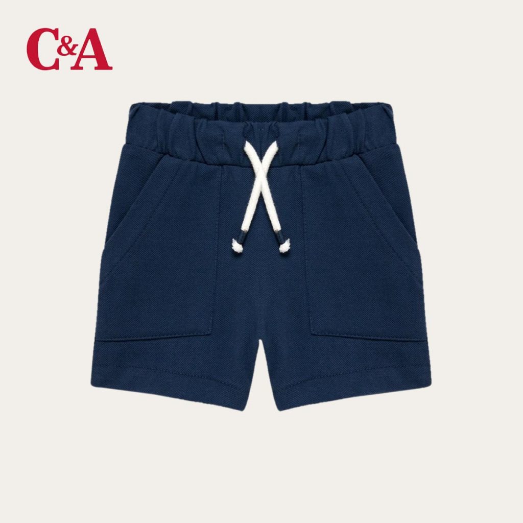 Blue Soft Breathable Terry Shorts