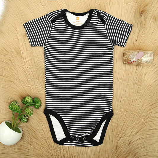 HEMA Black and white striped imported body suit