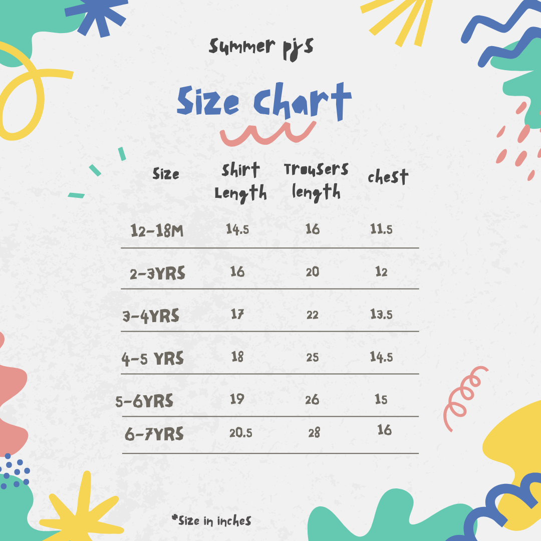 Transport print sleepwear