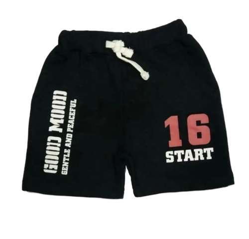 Boys black shorts - 3 Years