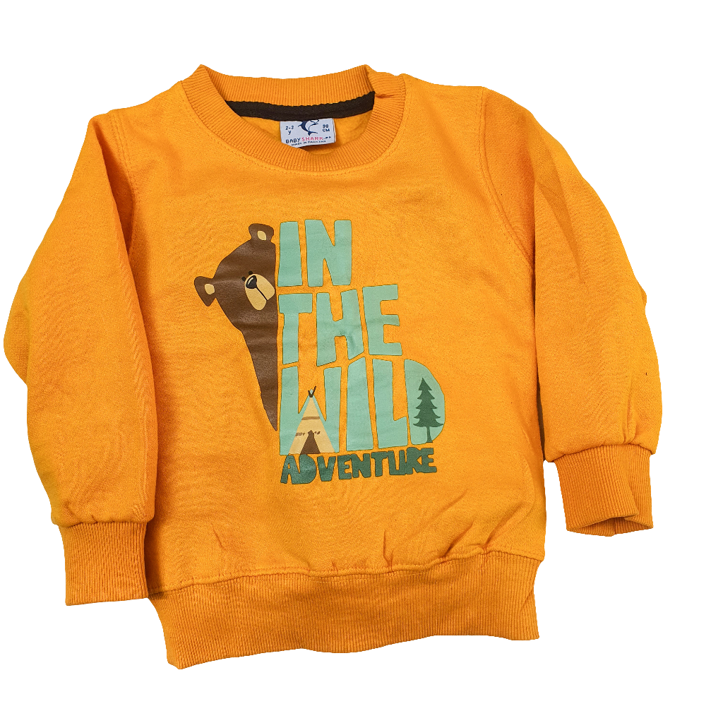 Wild adventure bear print tracksuit